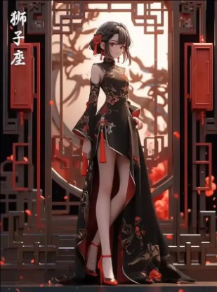 獅子座的美人自信而高貴