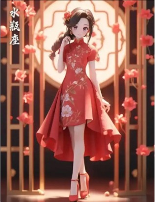 水瓶座的美人獨(dú)特而前衛(wèi)